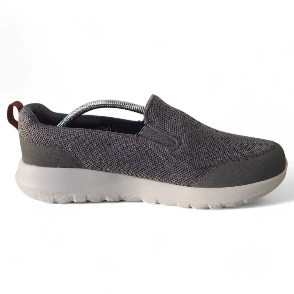 Skechers GOwalk Max Clinched Slip-on Comfort Shoes Grey 216010WW‎ Men's 11WW